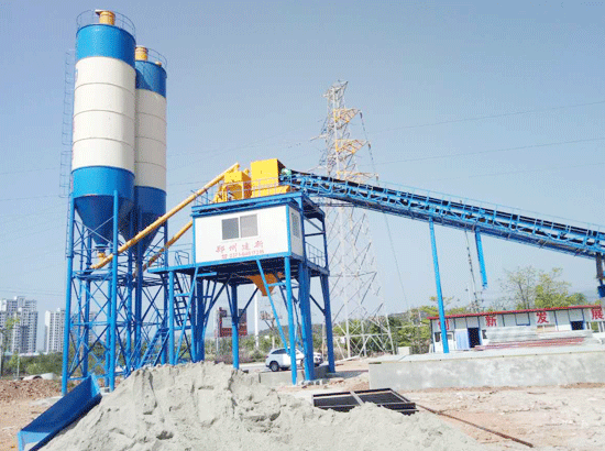 Jianxin wins another 90 cubic meter concrete mixing plant or