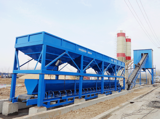 Case of HZS60 concrete mixing station in Yancheng, Jiangsu