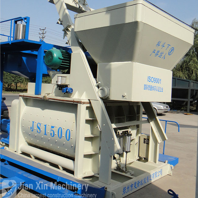 JS1500 forced concrete mixer