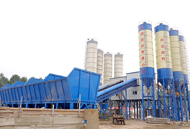 Dancheng 120 concrete mixing station