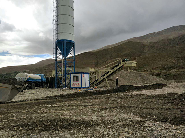 Zhengzhou Jianxin Machinery 400T Stabilized Soil Mixing plant Equipment was successfully   delivered to Lhasa.