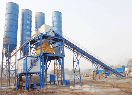 Case of HZS120 concrete mixing station in Wuhan, Hubei