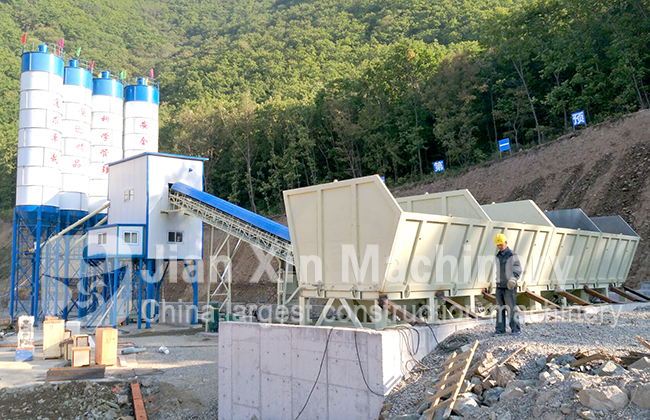 concrete mixing plant