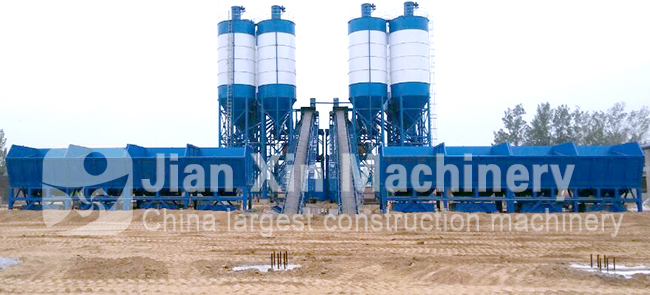 concrete mixing plant