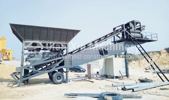 Mobile Mixing Plant