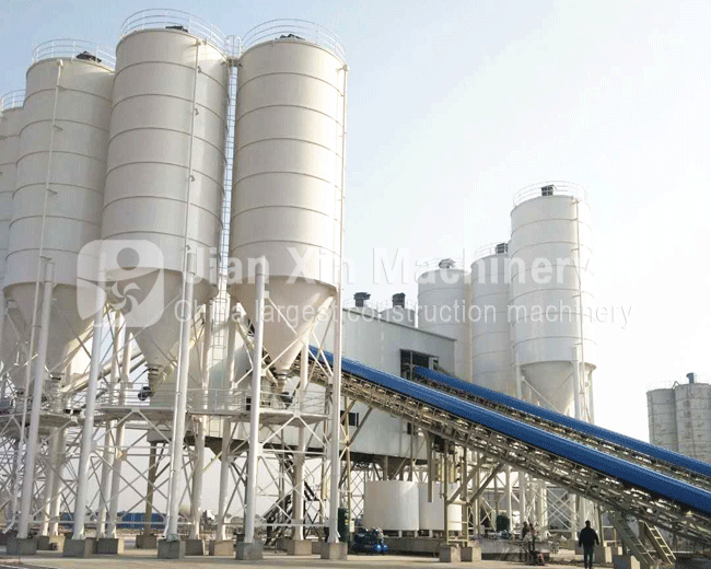 HZS180 concrete batching plant