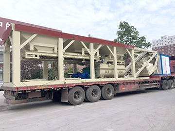 A Set of Stabilized Soil Batching Plant integrated machine S