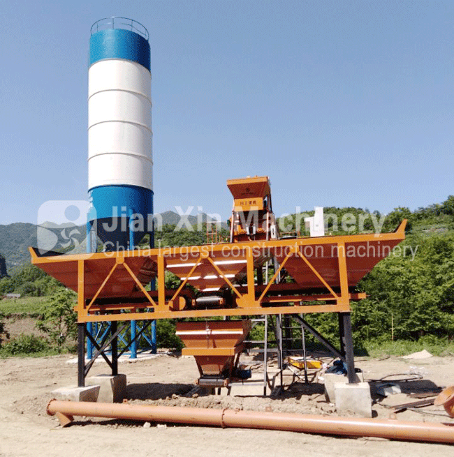 35 concrete mixing plant