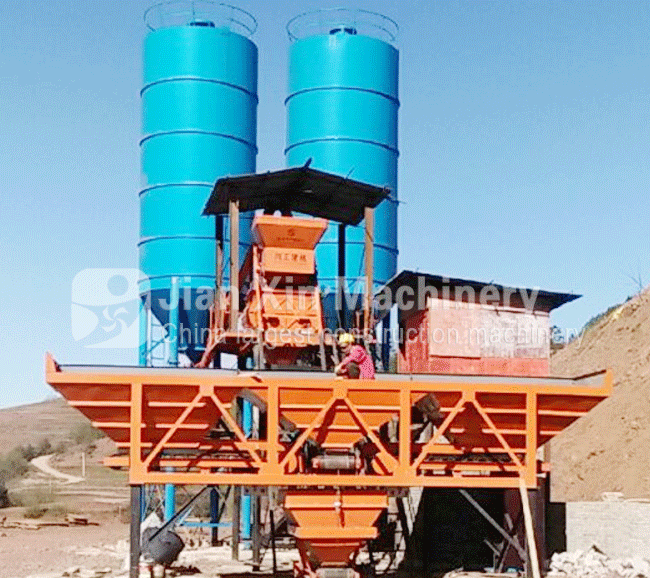 35 concrete mixing plant