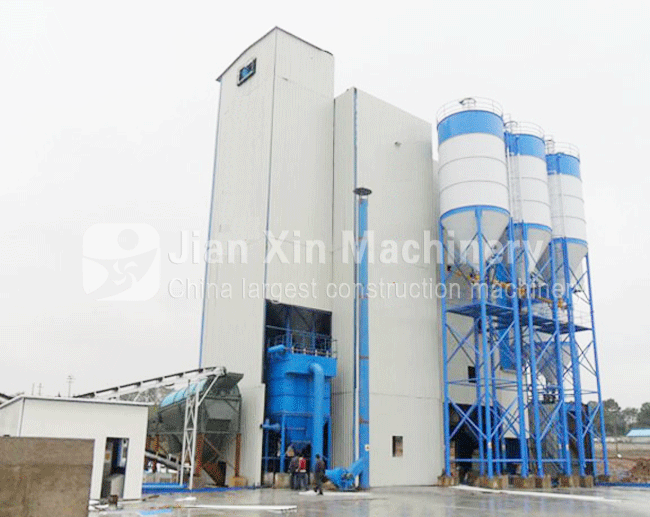 dry mixed mortar production line