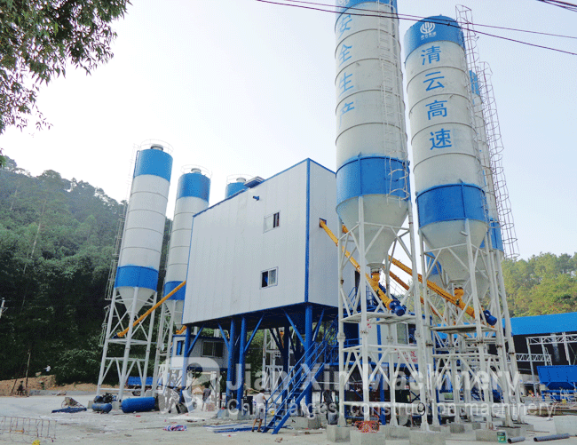 90 concrete mixing plant