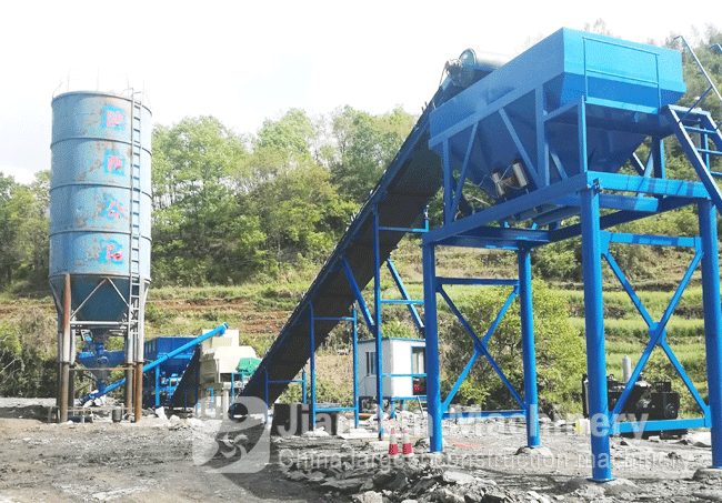 stabilized soil mixing station