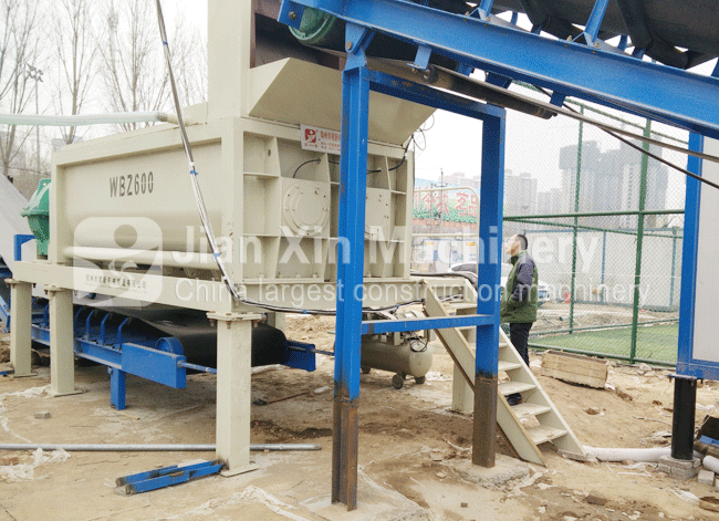 stabilized soil mixing station