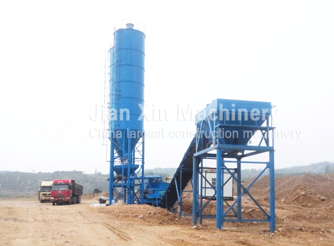 WBZ600 stabilized soil mixing station