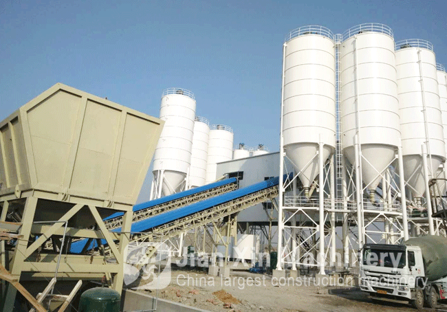 concrete mixing plant