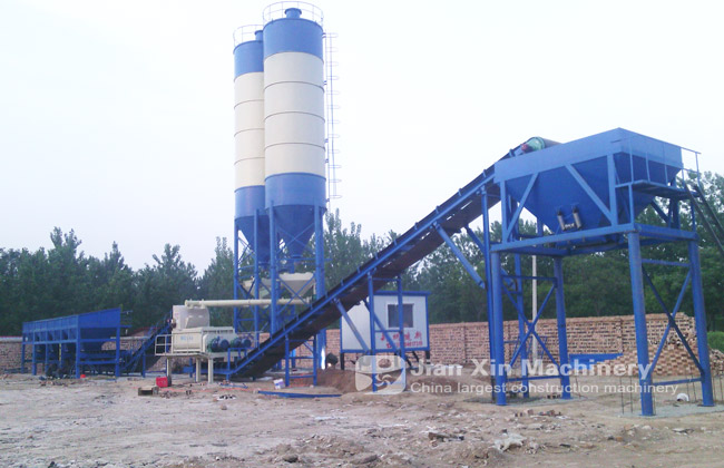 WBZ600 stabilized soil mixing station