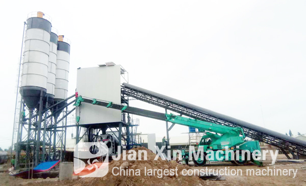 120m3/h concrete batching plant 